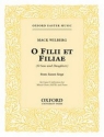 O filii et filiae for mixed chorus and piano score