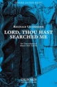 Unterseher, Reginald Lord, thou hast searched me