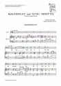 Magnificat and Nunc Dimittis (Fourth Evening Service) for mixed chorus and organ vocal score (en)