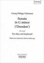 Sonata in g minor TWV41:g10 for oboe and keyboard