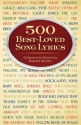 500 Best Loved Song Lyrics Vocal and Piano Buch