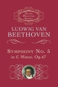 Symphony in c Minor no.5 op.67 for orchestra miniature score