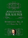 Johannes Brahms: Symphony No.2 In D Major Op.73 (Dover Miniature Score Orchestra Miniature Score