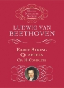 Beethoven: String Quartets Op.18 (Dover Miniature Score) String Quartet Miniature Score