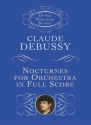 Claude Debussy, Nocturnes For Orchestra  Studienpartitur