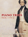 Piano Trios no.1 and no.2 for violin, cello and piano score