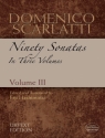 Domenico Scarlatti: Ninety Sonatas In Three Volumes - Volume III Piano Instrumental Album