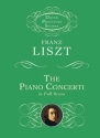 The Piano Concerti  for piano and orchestra Study Score