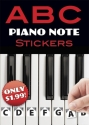 A B C Piano Note Stickers  Aufkleber fr Klaviertasten