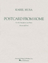 Karel Husa, Postcard from Home Altsaxophon und Klavier Buch