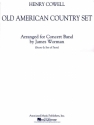 Henry Cowell, Old American Country Set Concert Band Partitur + Stimmen