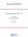 Samuel Barber, Second Essay Cb Full Set Concert Band/Harmonie Partitur + Stimmen