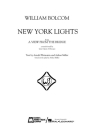 William Bolcom William Bolcom - New York Lights Piano, Vocal and Guitar Buch