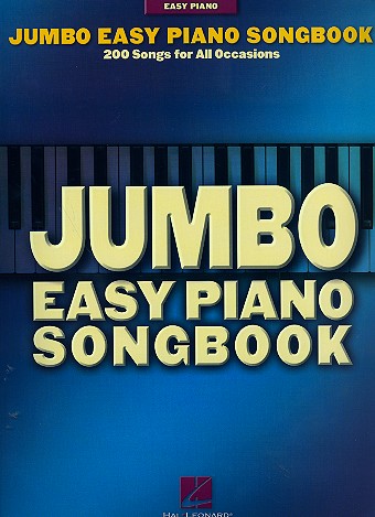 Jumbo easy Piano Songbook for easy piano (vocal/guitar)