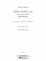 Mark Adamo, Have Peace, Jo - Adamo Soprano Voice and Piano Buch