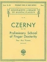 Carl Czerny, Preliminary School Of Finger Dexterity Op.636 Klavier Buch