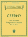 Carl Czerny, 100 Progressive Studies Without Octaves Op.139 Klavier Buch