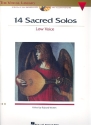 14 sacred Solos (+CD) for low voice and piano