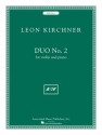 Leon Kirchner, Duo No. 2 Violine und Klavier Partitur + Stimmen