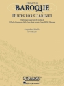 From the Baroque for 2 clarinets score