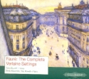 The complete Verlaine Settings fr Gesang und Klavier CD