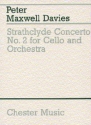 Peter Maxwell Davies: Strathclyde Concerto No. 2 (Miniature Score) Cello, Orchestra Miniature Score