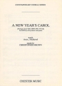 Christopher Brown: A New Year's Carol SATB, Piano Accompaniment Vocal Score