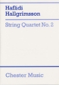 Hallgrimsson: String Quartet No. 2 (Score) String Quartet Score