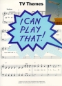 I can play that: TV Themes Songbook fr Klavier easy-play piano arrangements