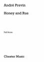 Honey and Rue for soprano and orchestra score