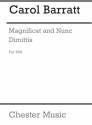 Carol Barratt: Magnificat And Nunc Dimittis (SSA) SSA Vocal Score