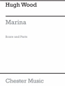 Hugh Wood: Marina Op.31 (Score And Parts) Chamber Group, High Voice, Alto Flute, French Horn, Harp, Viola Score and Parts