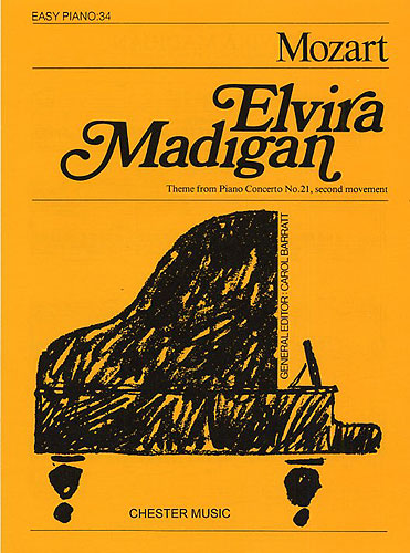 Elvira Madigan Theme for piano