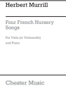 Herbert Murrill: Four French Nursery Songs For Cello And Piano Cello, Piano Accompaniment Instrumental Work