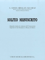 A.G.A. Alcraz, Solfeo Manuscrito  Buch