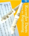 Recorder duets from the beginning volume 2  score