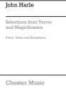 John Harle: Selections From Terror And Magnificence Soprano Saxophone, Alto Saxophone, Piano Accompaniment, Voice Vocal Album