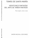 Veinticinco Fantasias (1565) Orgel Buch