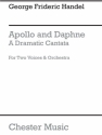 Apollo and Daphne HWV122 a dramatic cantata for 2 voices and orchestra, vocal score (it/en)