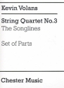 Kevin Volans: String Quartet No.3 'The Songlines' (Parts) String Quartet Instrumental Work