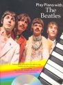 PLAY PIANO WITH THE BEATLES (+CD) SONGBOOK FOR VOICE AND PIANO