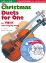 CHRISTMAS DUETS FOR ONE (+CD) FOR VIOLIN CARSON TURNER, BARRIE, ARR.