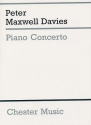 Peter Maxwell Davies: Piano Concerto (Miniature Score) Piano, Orchestra Miniature Score