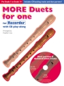 MORE DUETS FOR ONE (+CD) FOR RECORDER COX, HEATHER, ARR.