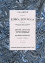 Oscar Espla, Lirica Espanola Vol.2 Tonadas Antiguas Piano Klavier Buch