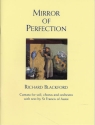 Mirror of Perfection for soli, chorus and orchestra Vocal Score