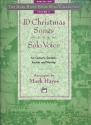 10 Christmas Songs vol.2 for medium low voice and piano Hayes, Mark, arr.