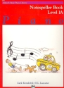 Notespeller Book Level 1A for piano