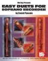 PUSCOIU C Easy Duets for Soprano Recorder Alt-Blockflte Spielbuch