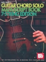 Guitar Chord Solo Manuscript Book 7-string edition